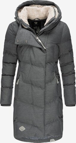 Ragwear Winter Coat 'Pavla II Intl.' in Grey: front
