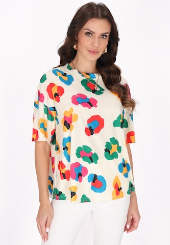 faina - Camisa em branco: frente