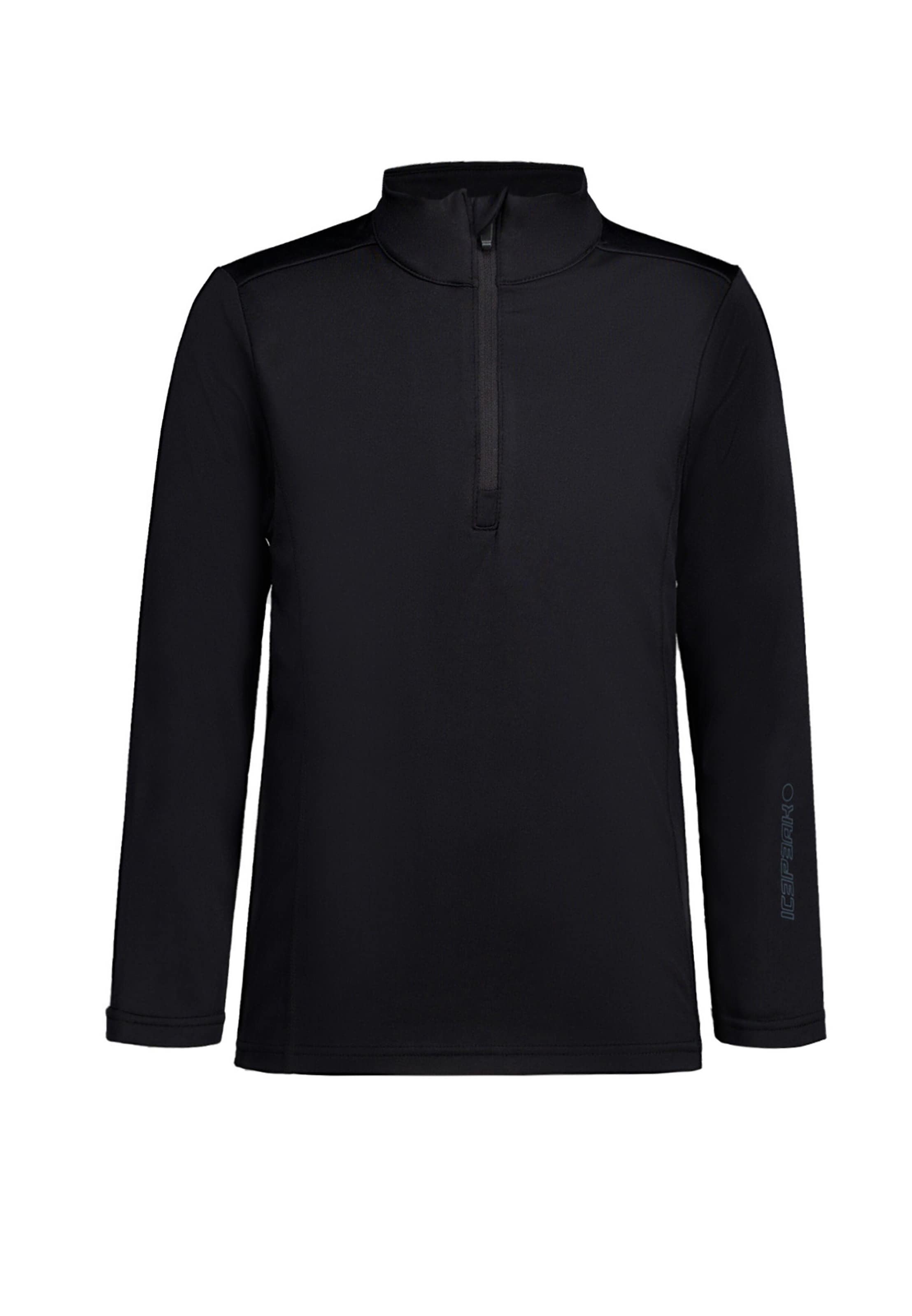ICEPEAK Performance Shirt in Black: front