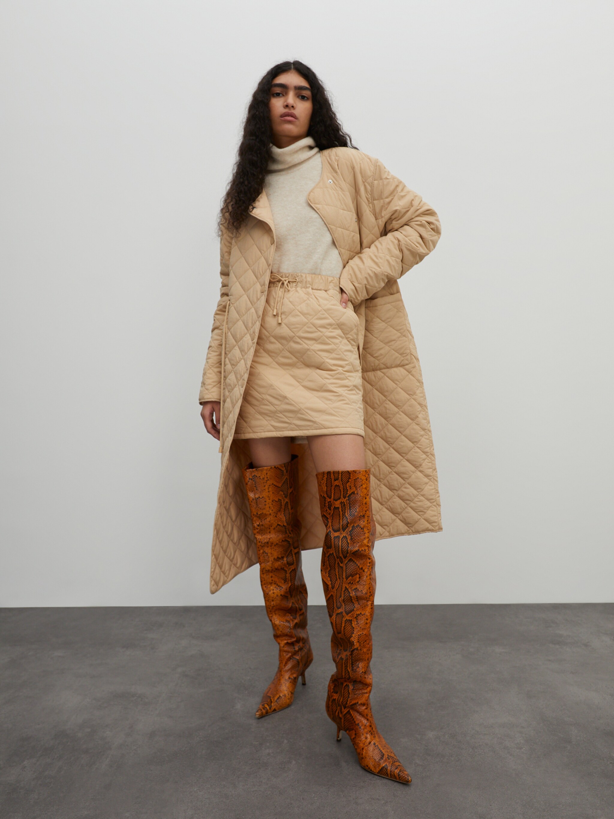 EDITED Produits Jupe 'Catalina' beige