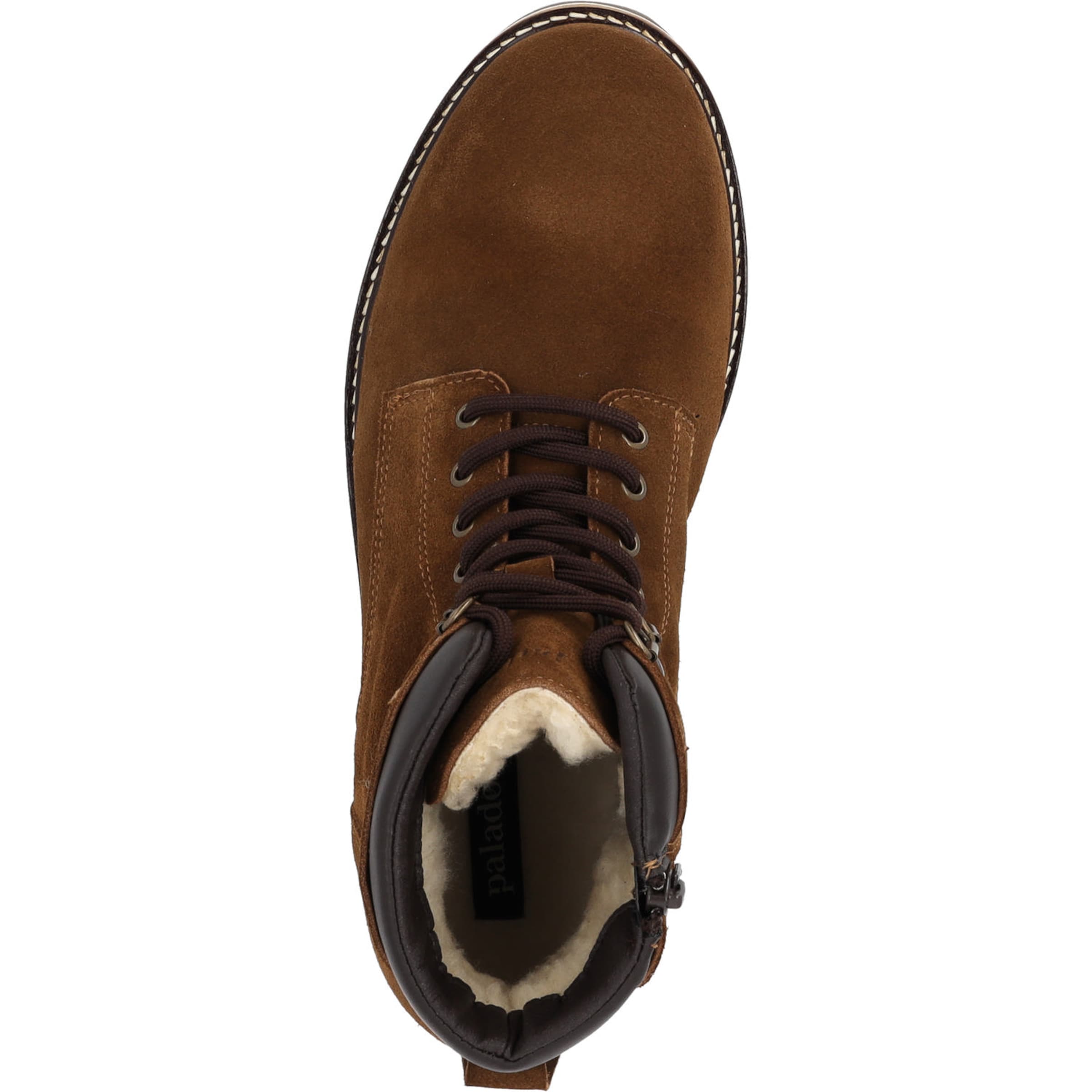 Palado Lace-up boot 'Tabacco' in Brown