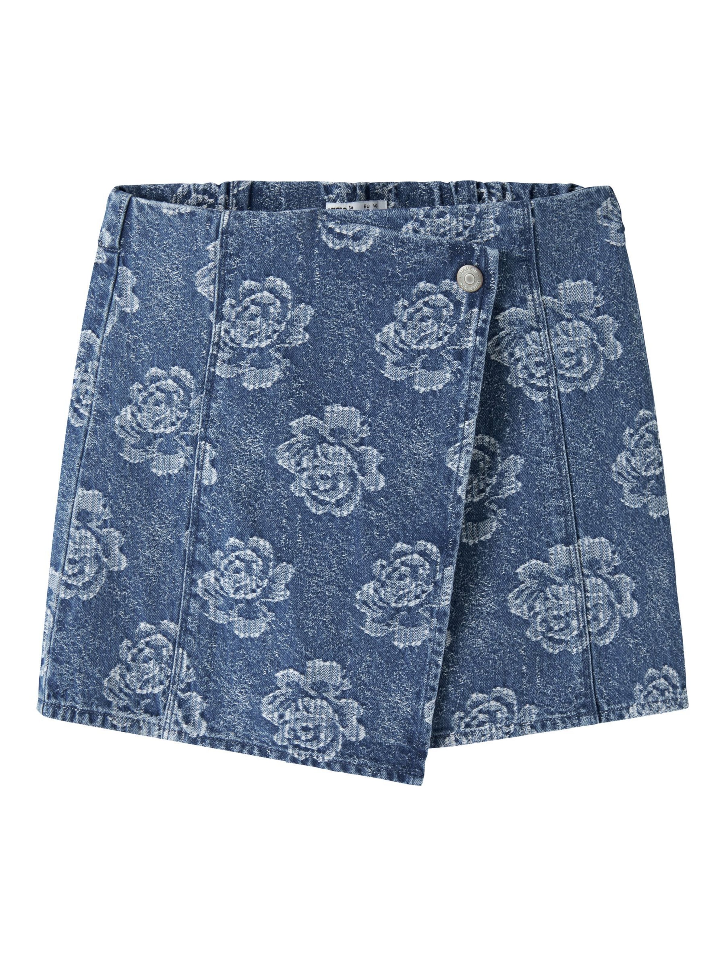 NAME IT Skirt in Blue: front