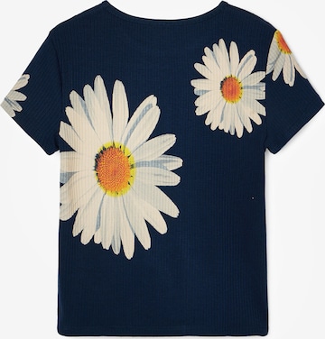 Desigual T-shirt 'Daisy' i blå