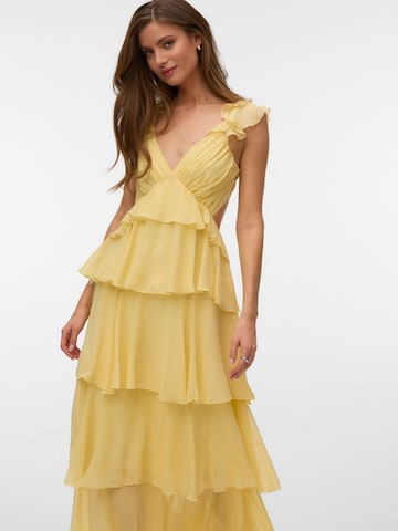 Robe 'VMSafina' VERO MODA en jaune