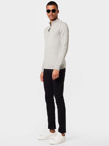 INDICODE JEANS Pullover 'Ancona' in Grau