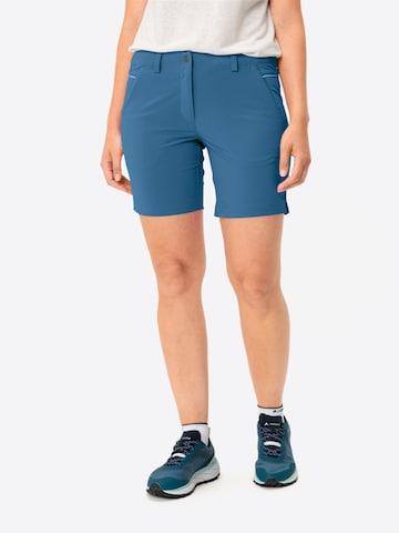 VAUDE Regular Sportbroek 'Skomer' in Blauw: voorkant