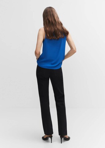 MANGO Bluse 'maracuya' in Blau