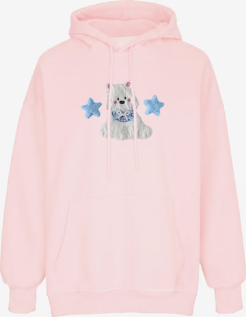 MYMO - Sudadera en rosa: frente