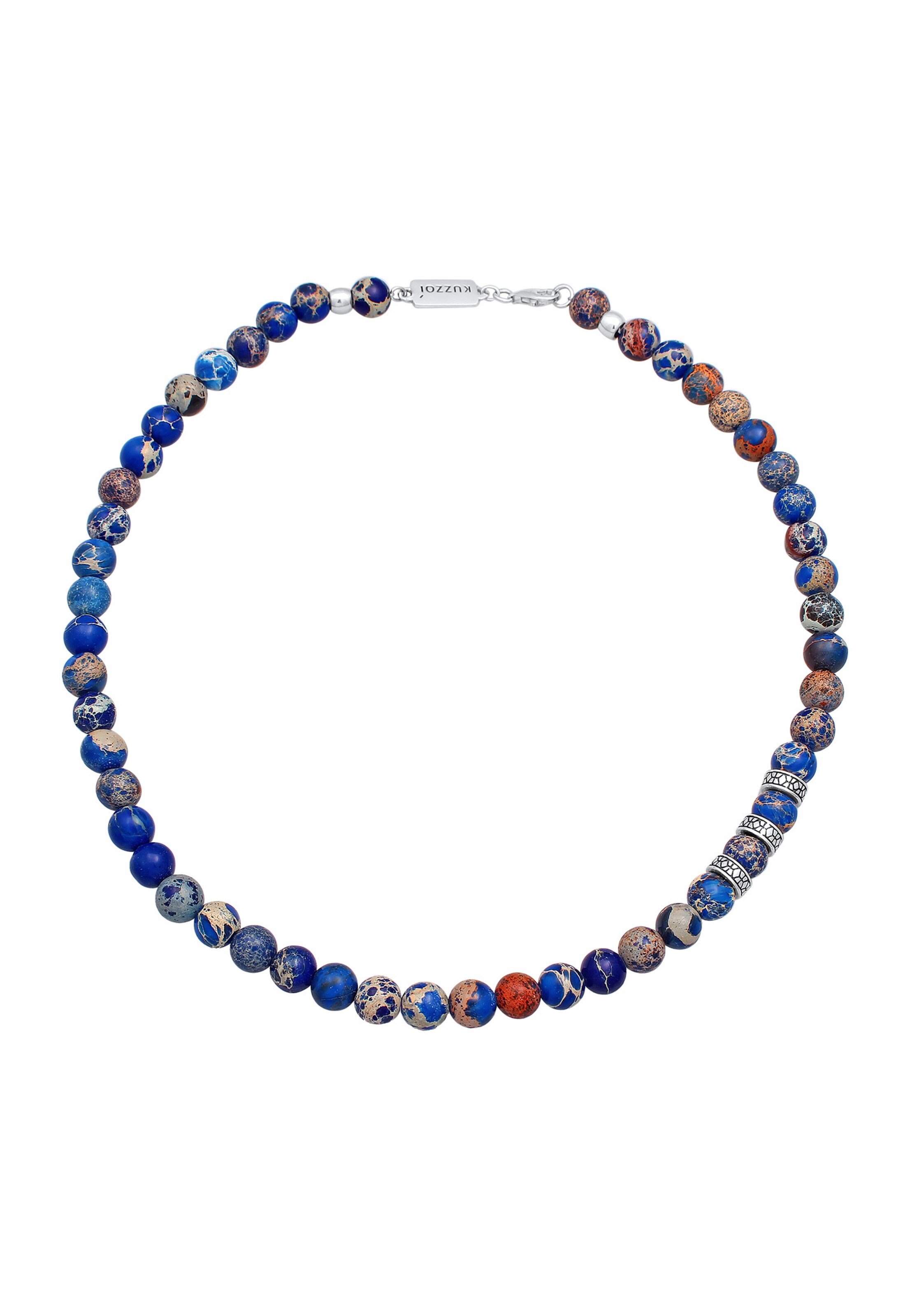 KUZZOI Necklace in Blue: front