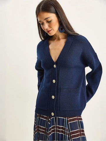 Bianco Lucci - Casaco de malha em azul