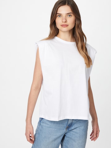 DRYKORN Top 'Verna' in White: front