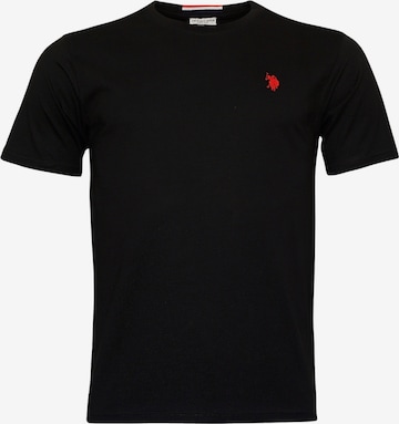 U.S. POLO ASSN. Shirt in Black: front