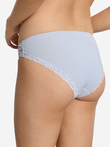 Hanro Slip ' Moments ' in Blauw