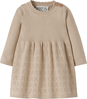 NAME IT - Vestido en gris: frente