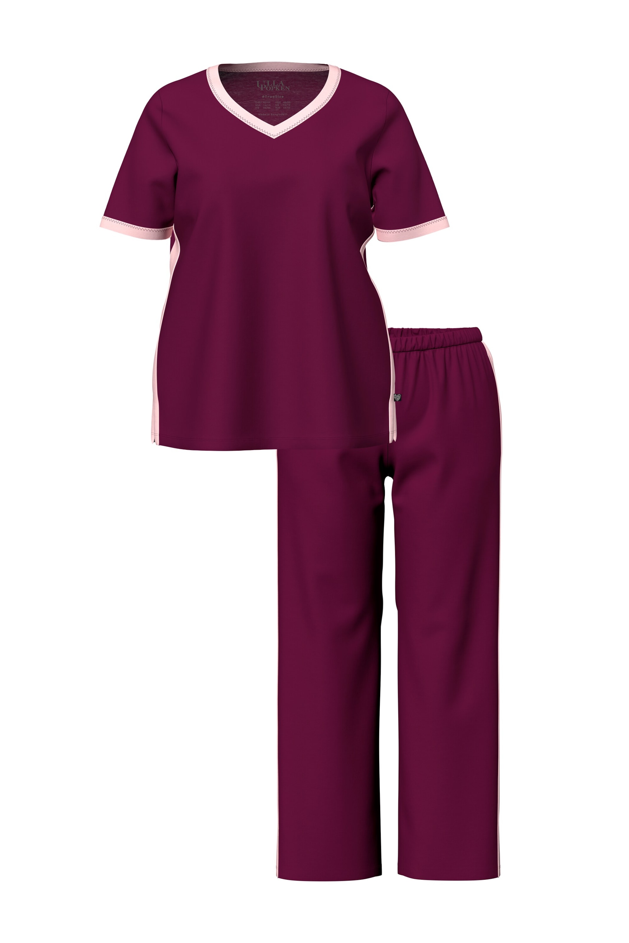 Ulla Popken Pajama in Mixed colours: front
