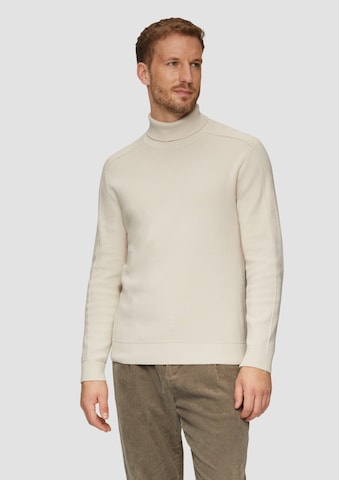 s.Oliver Trui in Beige: voorkant