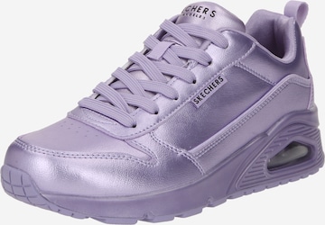 Baskets basses 'Uno - Galactic Gal' SKECHERS en violet : devant