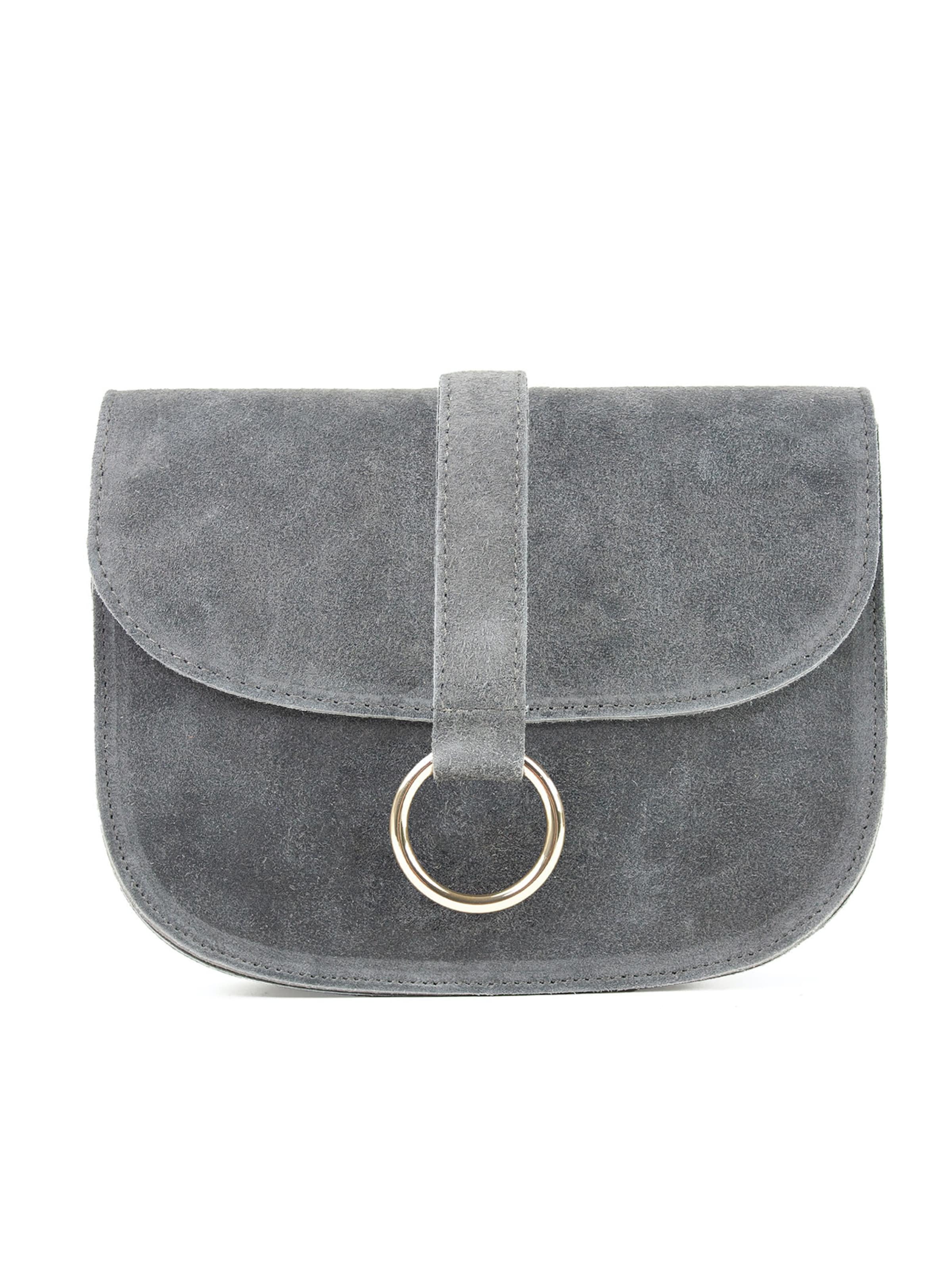 Borsa a mano 'HANNA' di lePelou in grigio: frontale