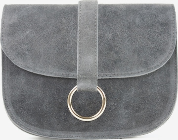 lePelou Handtasche 'HANNA' in Grau: Vorderseite