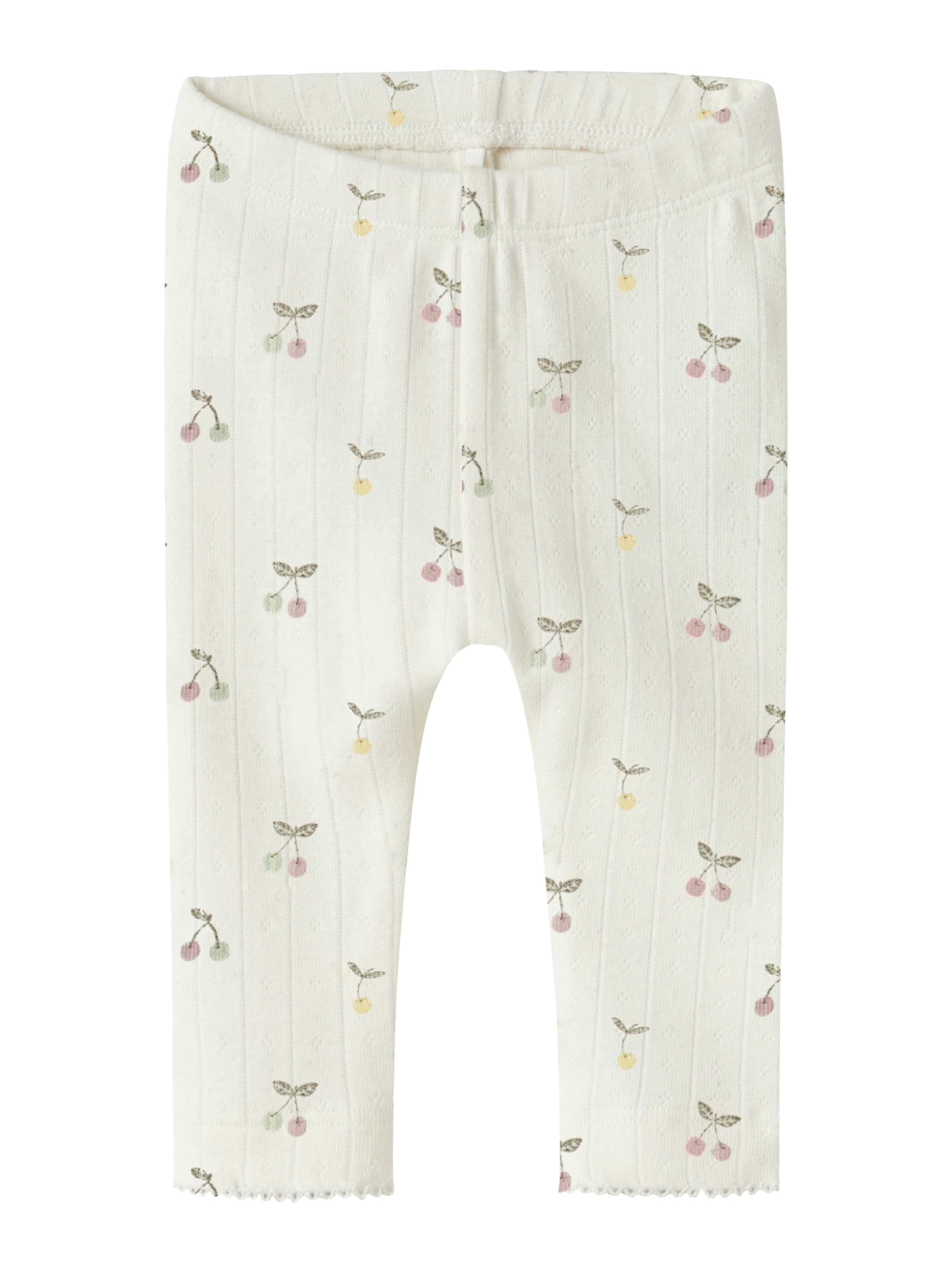 NAME IT - Skinny Leggings 'NBFFICHERRY' en blanco: frente