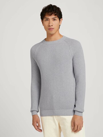 TOM TAILOR Pullover in Grau: predná strana