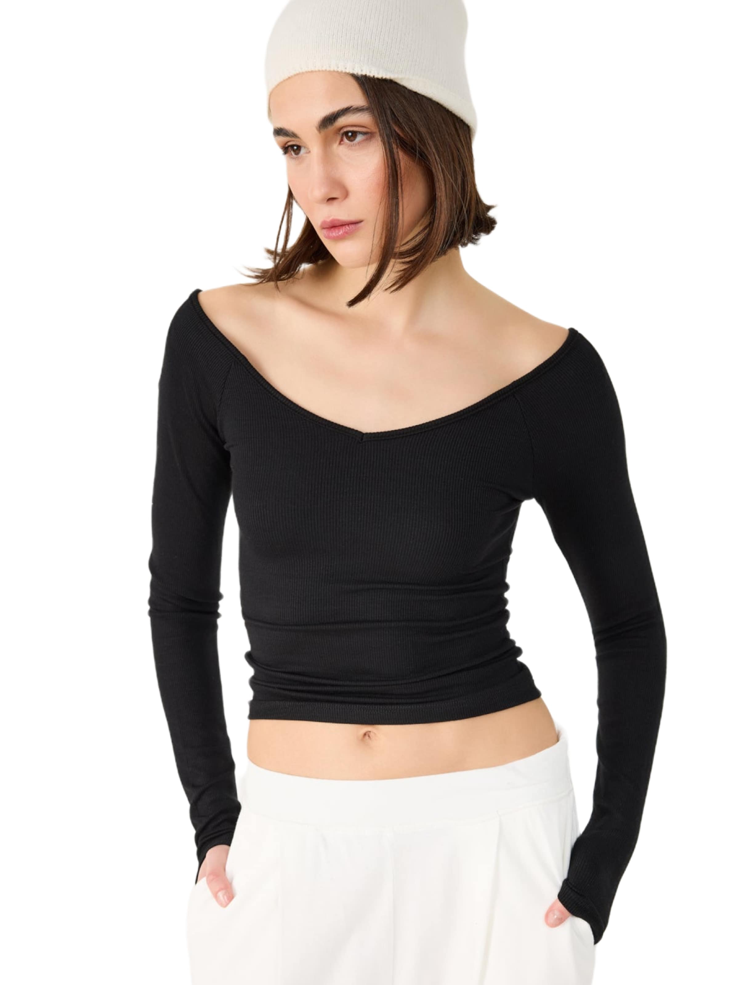 T-shirt No Matter What en noir : devant