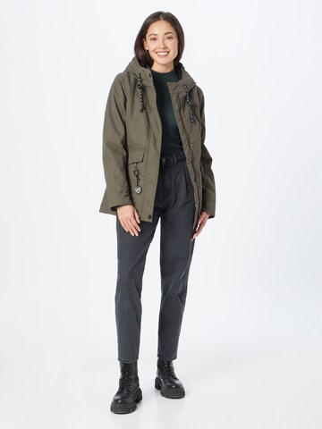 Ragwear Between-season jacket 'JAZMIN' in Green