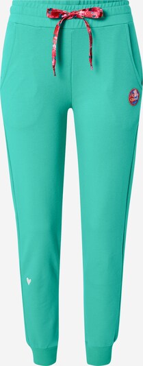 Femi Stories Hose 'VANO' in petrol / mint / rosa / rot, Produktansicht