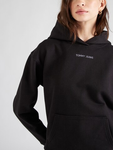 Tommy Jeans Sweatshirt in Schwarz