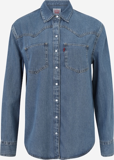 LEVI'S ® Bluse 'Teodora' in XS in blue denim, Produktansicht