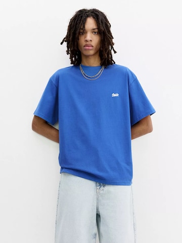 Fit confort T-Shirt 'STWD' Pull&Bear en bleu : devant