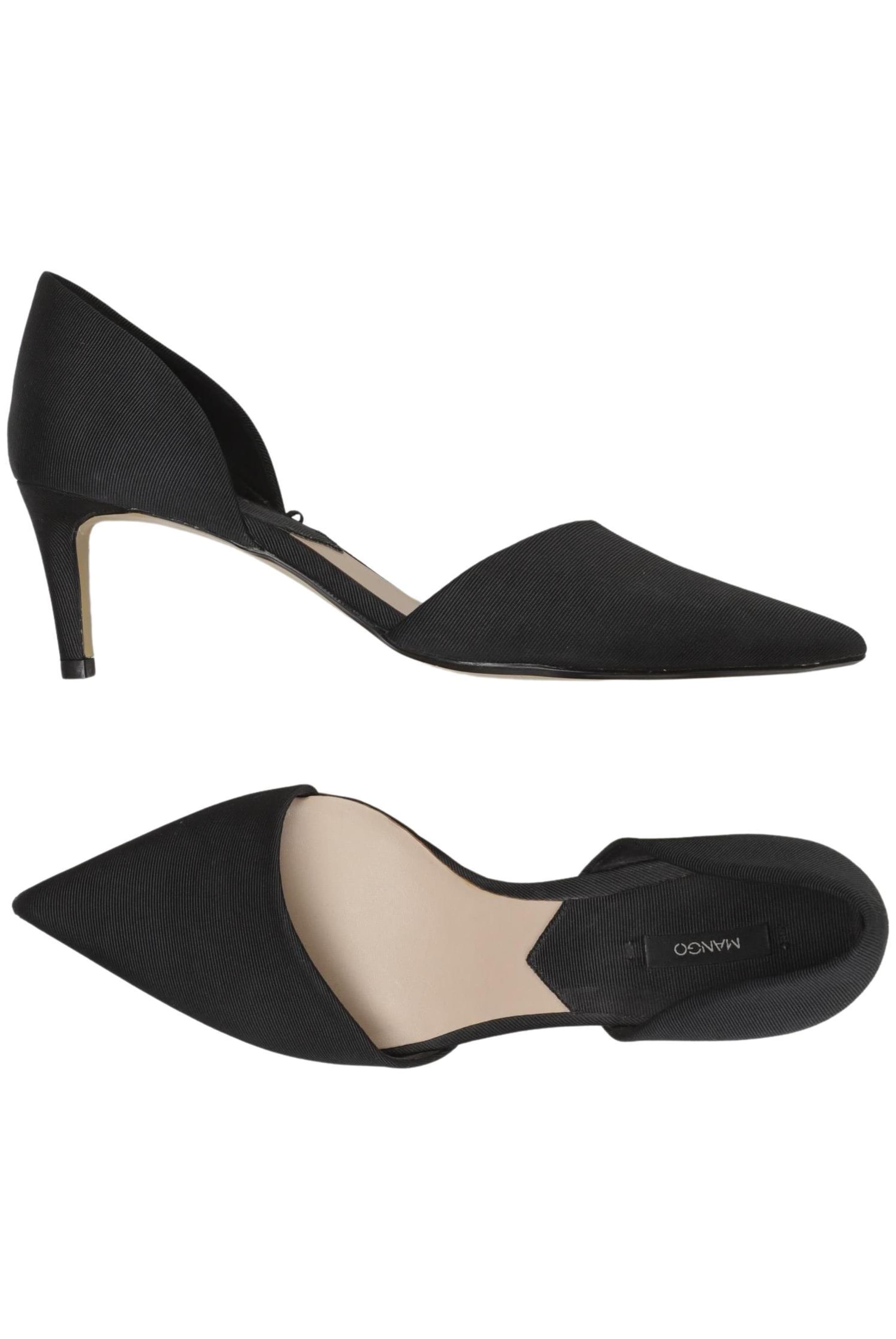 MANGO Pumps 38 in Schwarz: Vorderseite