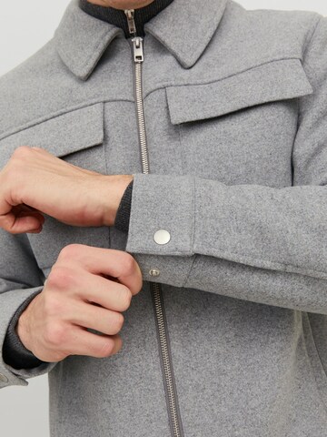 JACK & JONES Between-Season Jacket 'Morrison' in Grey