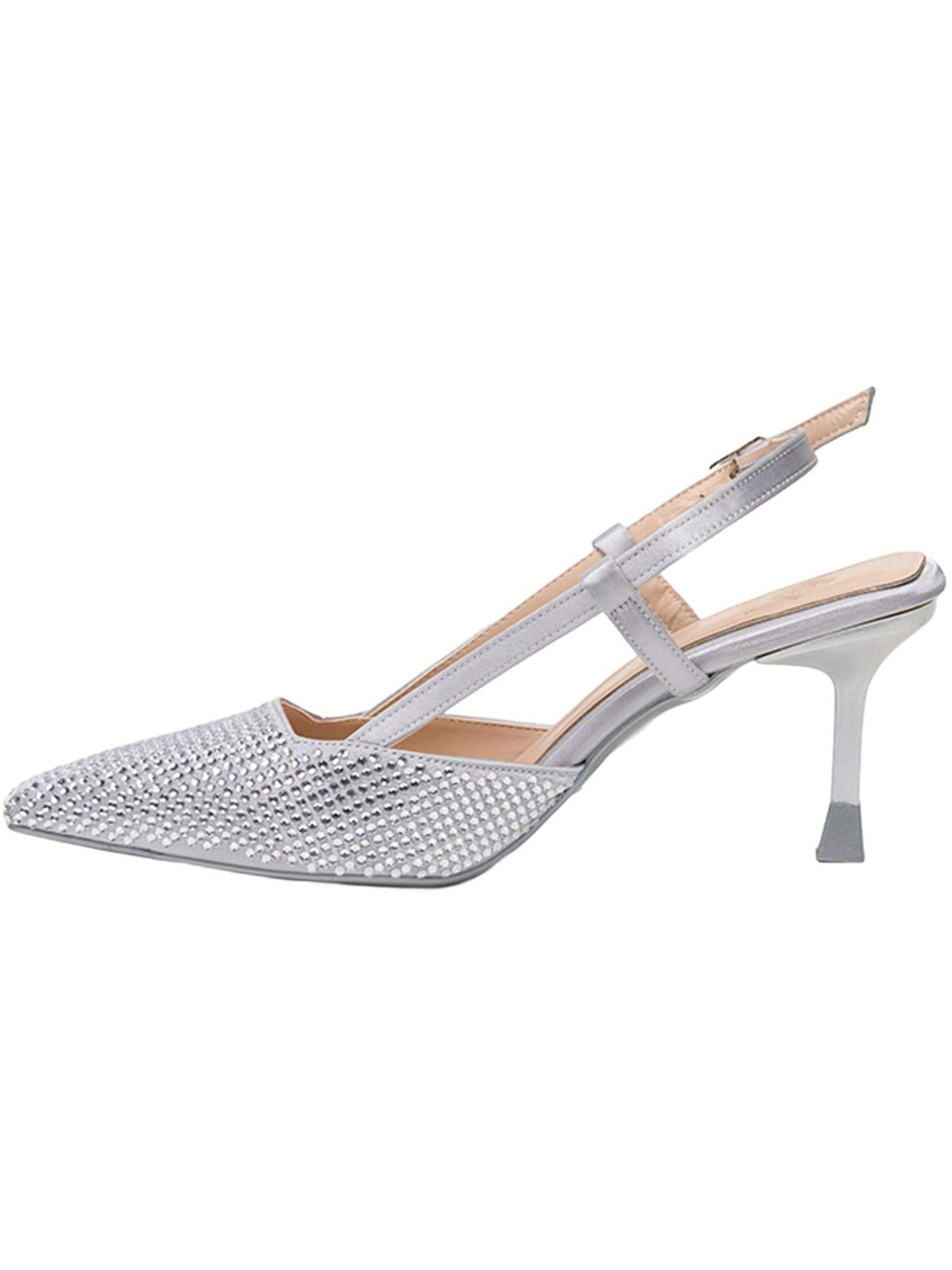 Desa Slingpumps 'Stilett' in Zilver