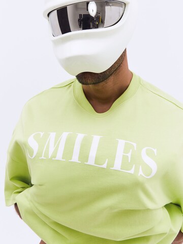 T-Shirt 'Kalle' Smiles en vert