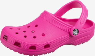 Sabots Crocs en rose : devant