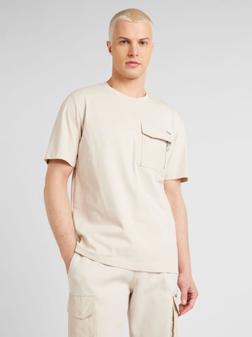 T-Shirt ANTONY MORATO en beige : devant