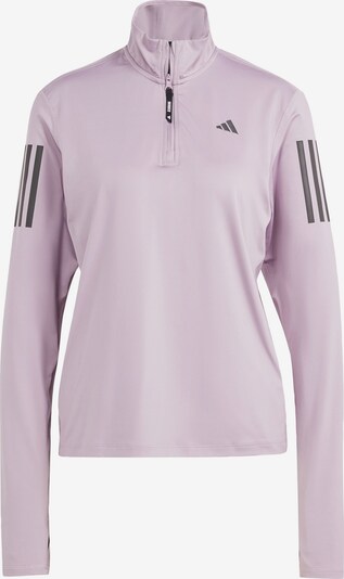 ADIDAS PERFORMANCE Athletic Sweatshirt 'Own The Run' in Purple / Black, Item view