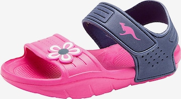 KangaROOS Sandals & Slippers in Blue: front