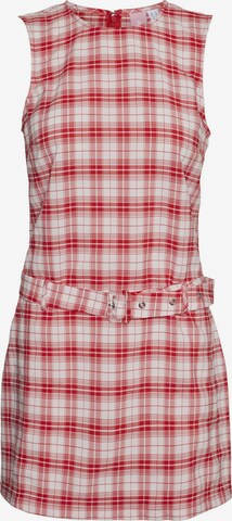 SOMETHINGNEW Jurk ' CHLOE FRATER' in Rood: voorkant