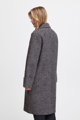 Fransa Between-Seasons Coat 'palma Ja 1' in Grey