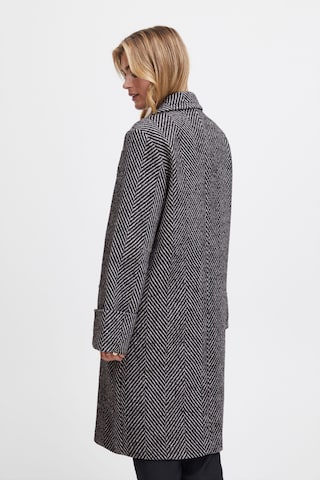 Fransa Between-Seasons Coat 'palma Ja 1' in Grey