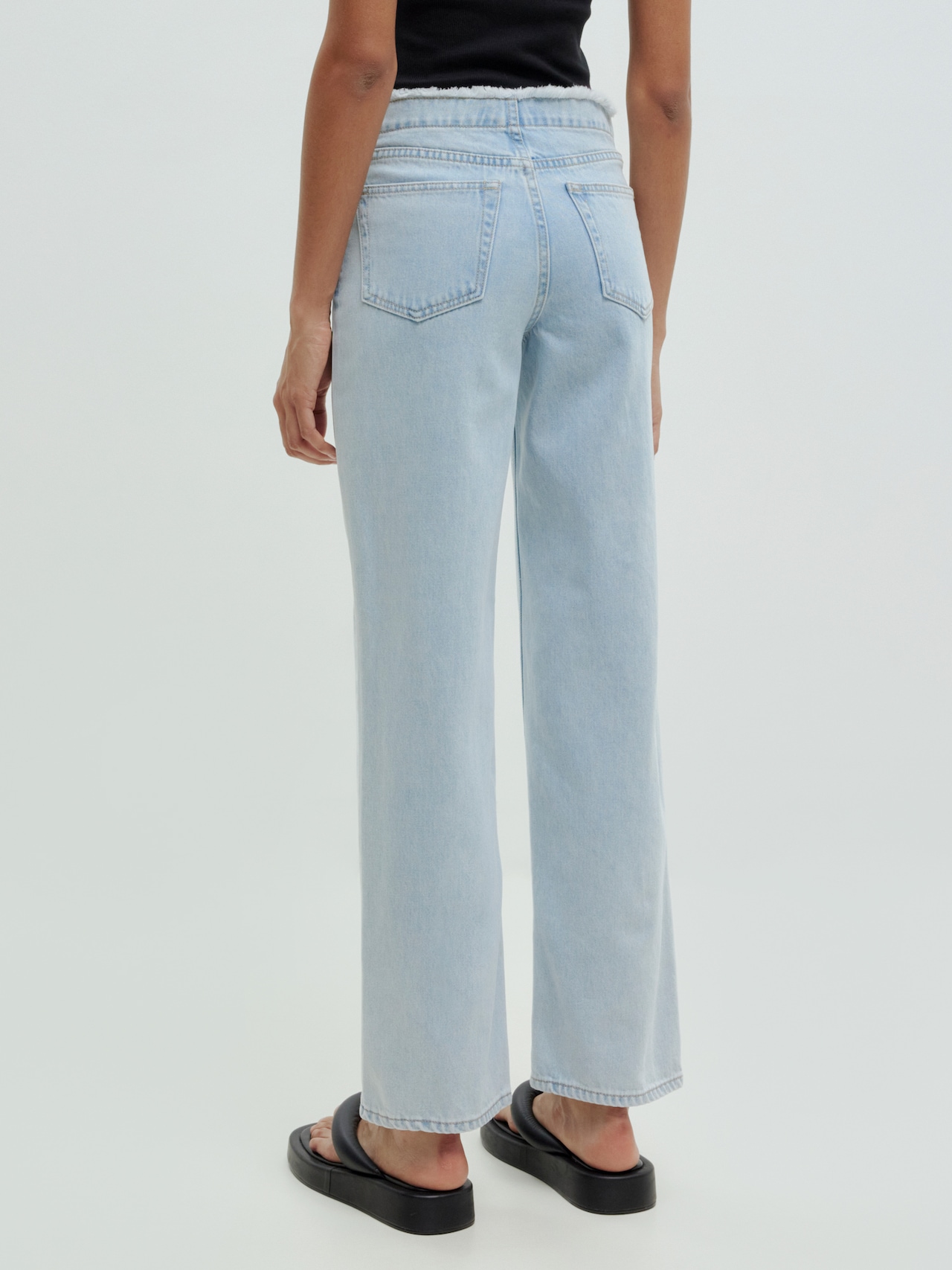 EDITED Pantalón 'Aya' azul denim