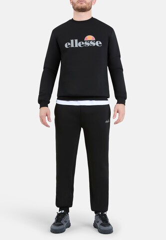 ELLESSE Дънки Tapered Leg Панталон 'Sirtori' в черно