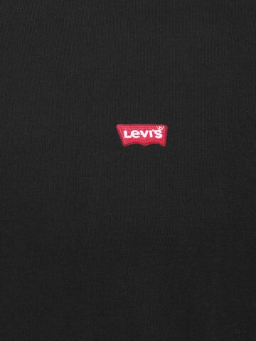 Levi's® Big & Tall - Camisa 'Big Original HM Tee' em preto