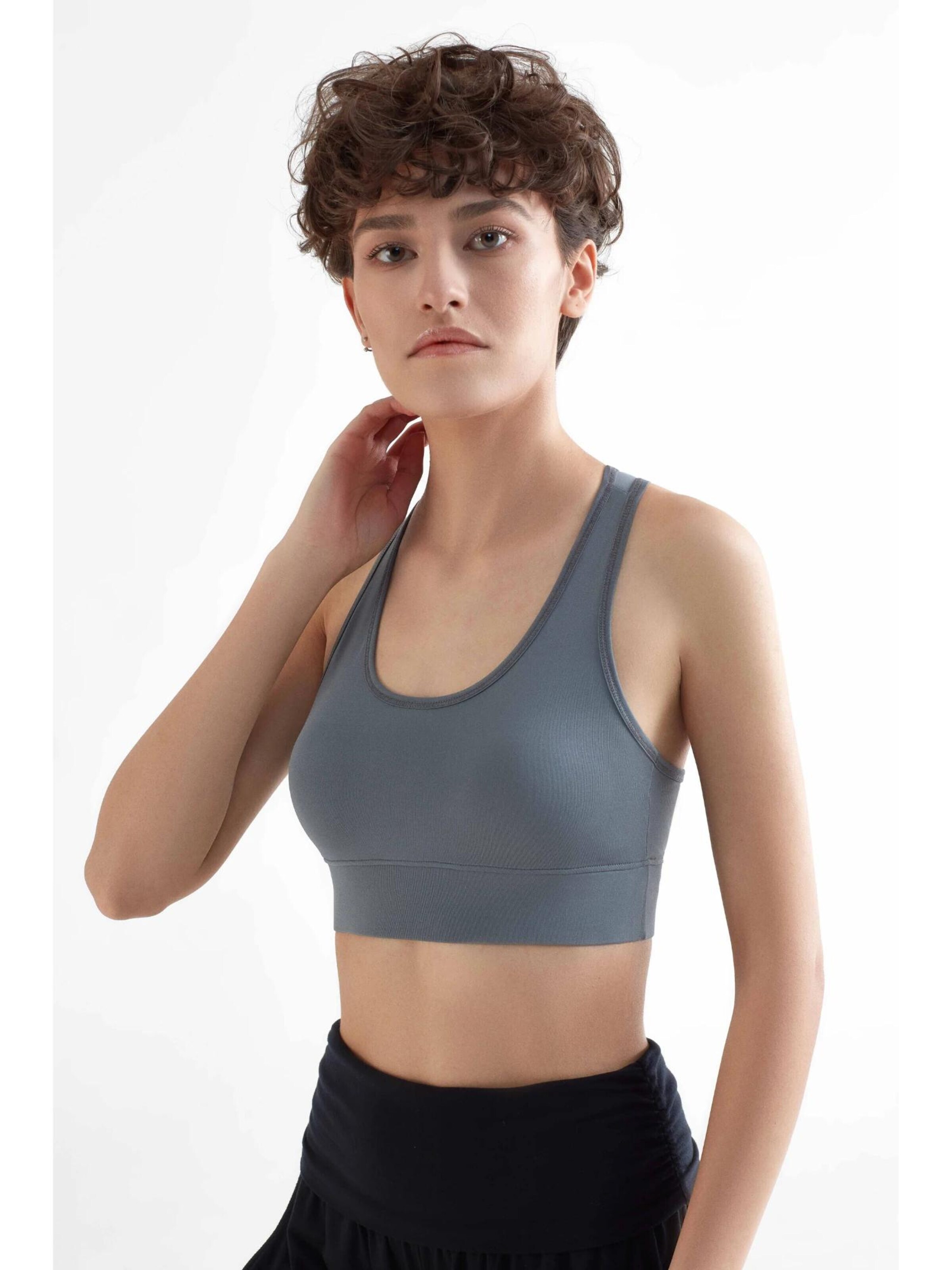 True North Top 'Sport-Bustier' in Grey