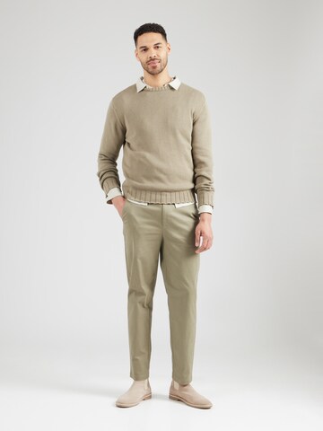 Coupe slim Pantalon chino TRAPP en vert