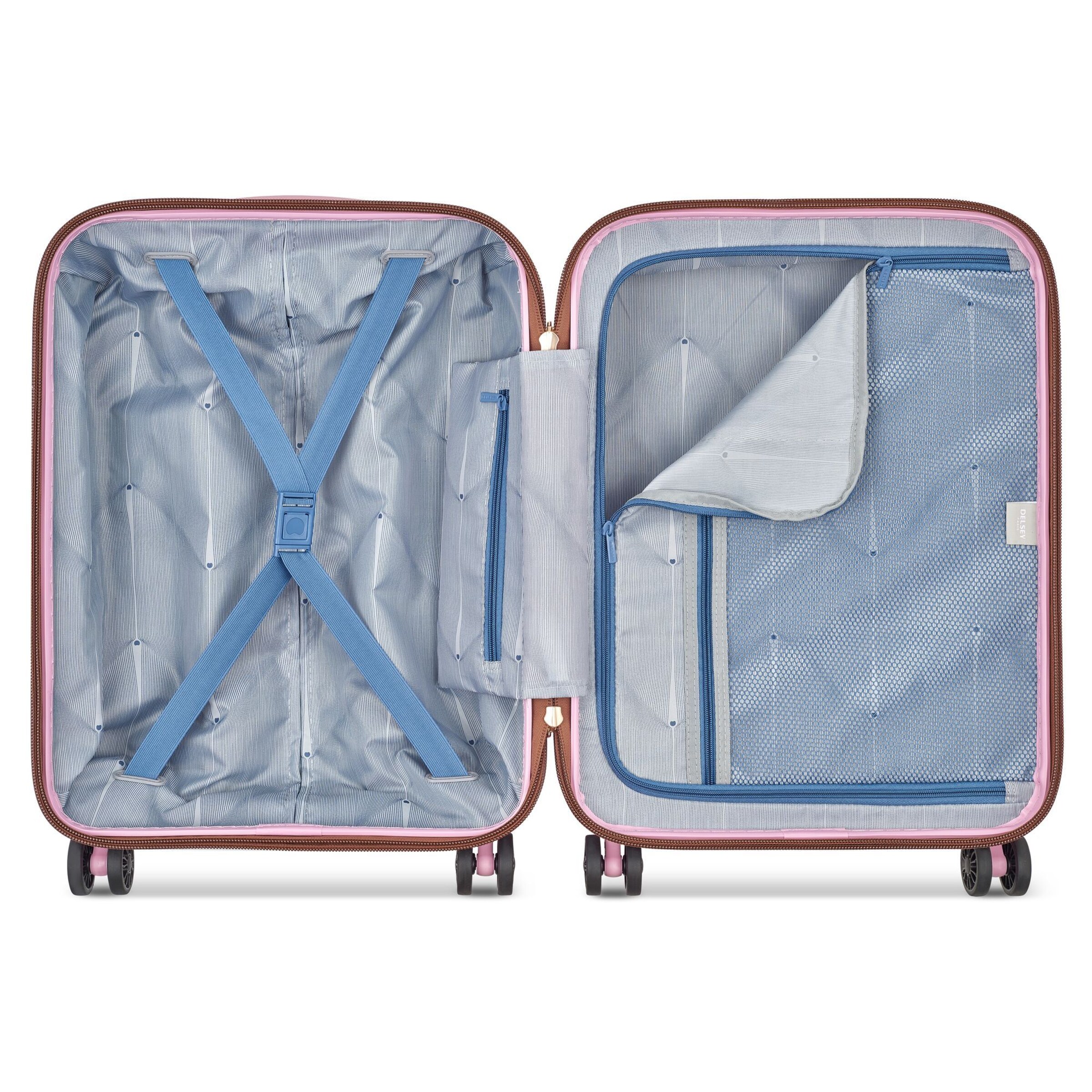 Valisette 'Freestyle 4' Delsey Paris en rose