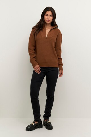 Kaffe Pullover 'Lioa' in Braun