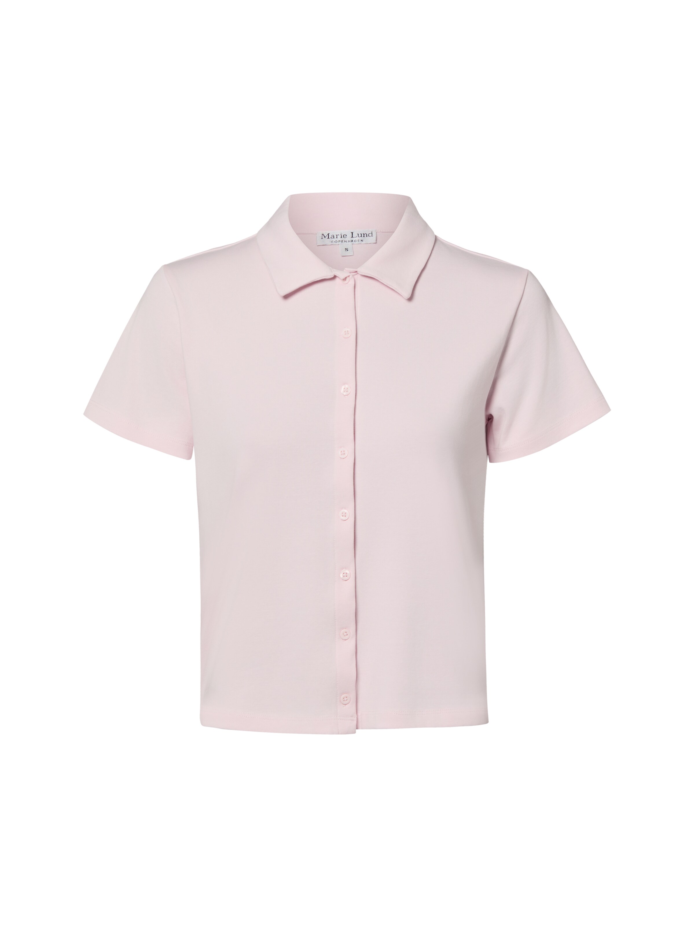 Marie Lund Bluse in Pink: Vorderseite